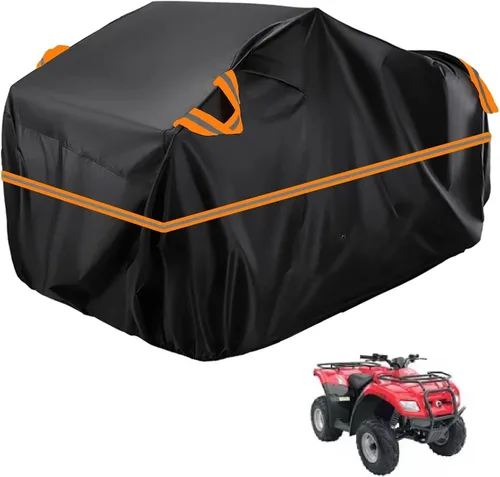 Vista 144 de Cubierta para ATV impermeable compatible con Arctic Cat H1 EFI TRV Cruiser 4x4 2011, cubierta de 210D para vehículos de 4 ruedas, cubierta para quad
