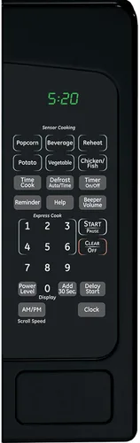 Vista 3 de GE Horno microondas para encimera, capacidad de 1,200 vatios, 2.0 pies cúbicos, 8 ajustes de cocción de ajuste automático, tecnología de bloqueo