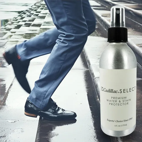 Vista 3 de Cadillac Select Premium - spray repelente al agua y protector antimanchas impermeable para usar en gamuza, piel y nobuck