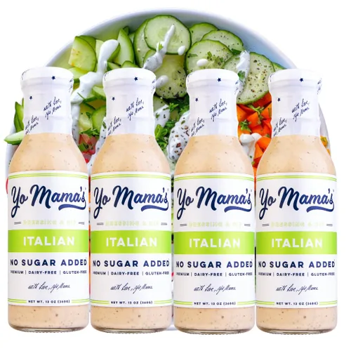 Vista 28 de Yo Mama's Foods - Aderezo gourmet bajo en carbohidratos