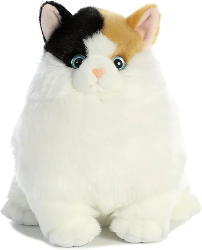 Vista 9 de Aurora - Gatos gordos - Gatito atigrado Butterball de 9.5 pulgadas