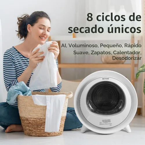 Vista 4 de Beyond AI - Secadora portátil compacta y ligera (blanco)