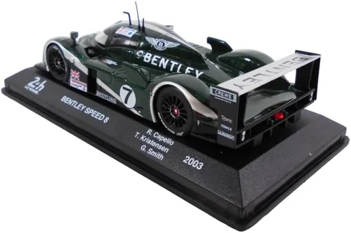 Vista 3 de OPO 10 - Coche miniatura coleccionable 1/43 compatible con Bentley Speed 8#7 24h Le Mans 2003 - LM013