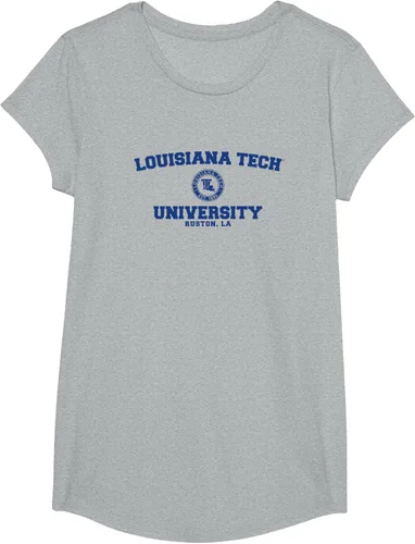 Vista 13 de Camiseta Louisiana Tech Bulldogs Circle Logo, Gris