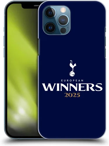 Vista 40 de Head Case Designs Funda rígida con licencia oficial del Tottenham Hotspur F.C. Blue 2025 European Winners compatible con Apple iPhone 7/8/SE 2020