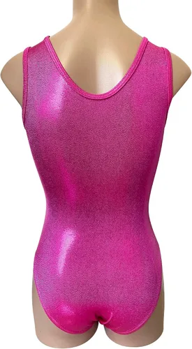 Vista 5 de LIL'FOX Leotardos de gimnasia para niñas SHINY FOIL SHIMMER Danza, Tumbling, Leotardo de gimnasia
