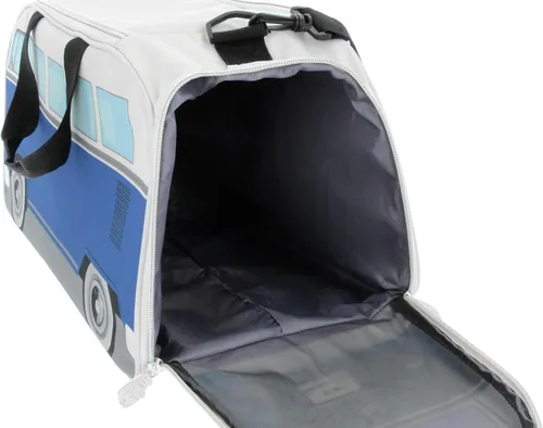 Vista 8 de BRISA VW Collection - Volkswagen Samba Bus T1 Camper Van Sport, gimnasio, bolsa de viaje, bolsa de lona con compartimento para zapatos y artículos