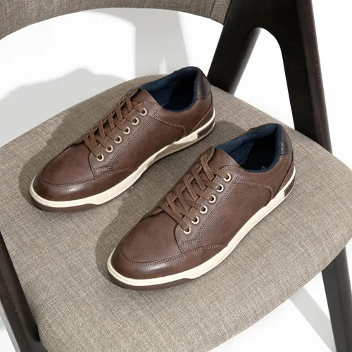 Vista 5 de Jousen Men's Fashion Sneakers Retro Simple Casual Shoes for Men