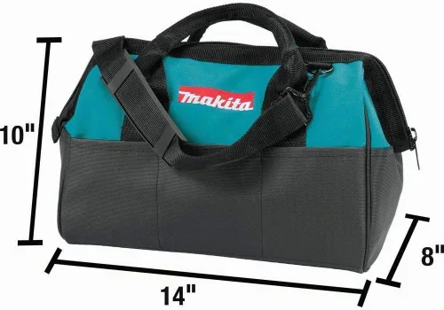 Vista 3 de Makita Bolsa de herramientas para contratistas de alta resistencia de 14