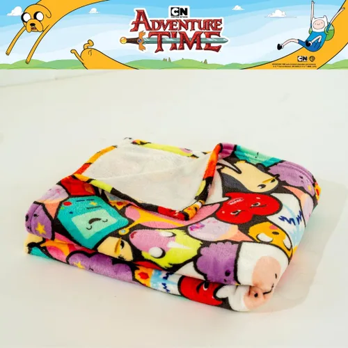 Vista 5 de Adventure Time Ricardio Bedding - Manta de felpa súper suave y acogedora, 46 x 60 pulgadas, (producto oficial) por Franco Collectibles