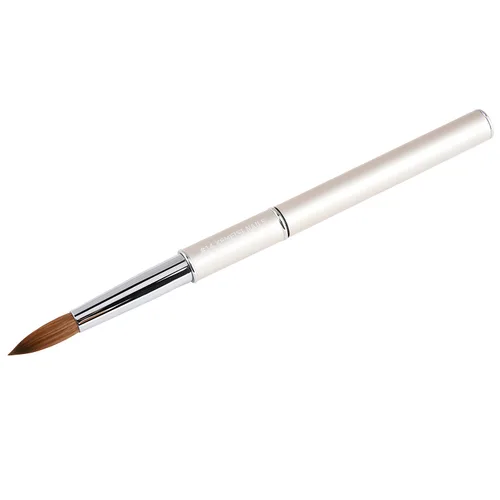 Vista 10 de Kolinsky - Cepillo de uñas acrílico, 100% puro, para aplicación de polvo acrílico, herramienta profesional de manicura para extensión de uñas