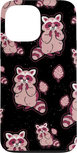 Vista 24 de Racoons Lover Carcasa con diseño de mapache para iPhone 17