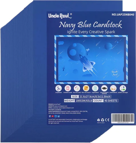 Vista 12 de Uncle Paul 40 hojas de cartulina rosa Bloming – 8.5 x 11 pulgadas de doble cara, papel de impresora de 65 libras, perfecto para álbumes de recortes