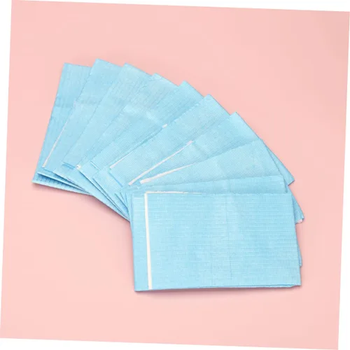 Vista 3 de 50 baberos para adultos para comer papel para adultos, baberos de tatuaje, baberos reutilizables para personas mayores, baberos útiles, baberos