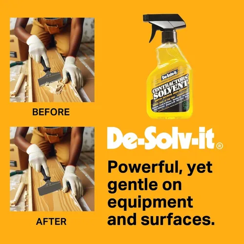 Vista 3 de Orange-Sol De-Solv-it® Pro Contractors Solvent™, aerosol removedor de adhesivo versátil, 12 onzas, paquete de 1
