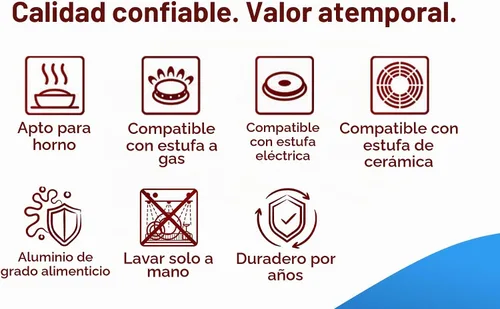 Vista 3 de Tredoni - Olla multiusos para estufa y horno, 9.5 pulgadas Estufa de anillo hueco de aluminio y horno, cocina para horno, tostadora, funciona