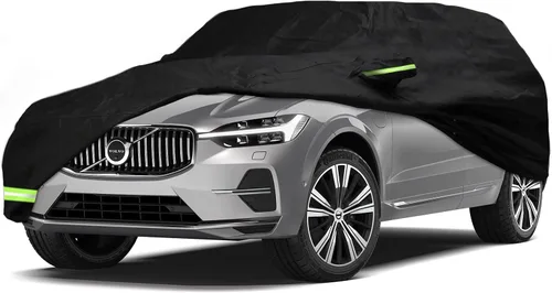 Vista 8 de YIXIN Funda impermeable para automóvil Infiniti QX80 2014-2026, ajuste personalizado, correa 100% impermeable a prueba de viento y bandas