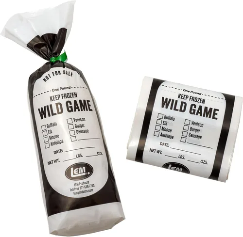 Vista 3 de LEM Bolsa de polietileno Wild Game de 1 Ib - 25