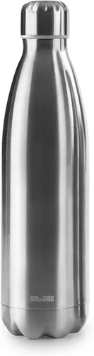 Vista 5 de IBILI Harlequin - Botella termo Harlequin, 16.9 fl oz, doble pared, acero inoxidable 18/10, reutilizable