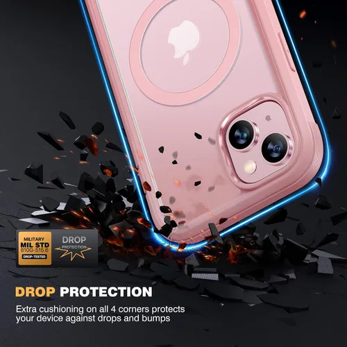 Vista 577 de DIACLARA - Funda transparente compatible con iPhone XR 6.1 pulgadas 2018