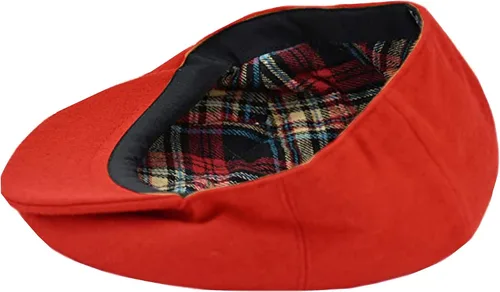 Vista 3 de Gorra clásica de mezcla de lana prémium para hombre, colección Newsboy