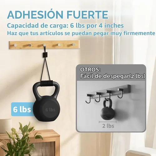Vista 3 de Cinta de Doble Cara, 1.18" x 80" Cinta de Montaje Nano Transparente de Servicio Pesado con Estuche Protector, Adhesivo Pegajoso para Alfombra