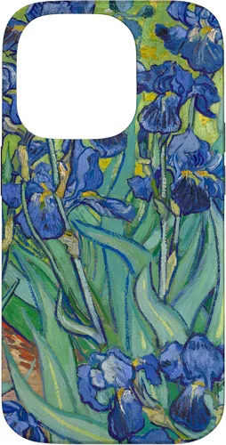 Vista 16 de Van Gogh Irises Modern Art Painting - Carcasa para iPhone 17