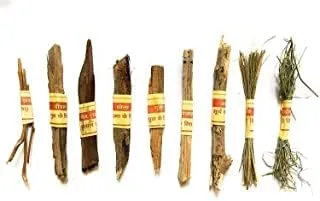 Vista 2 de Nav Grah Samidha, Nueve Bosques Religiosos para Hawan, Hawan Samidha Yagya Samidha Aam ki lakdi hawan samagri Havan Artículo, Marrón