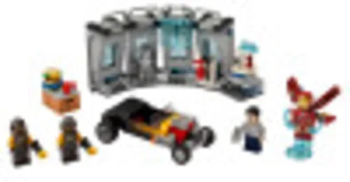 Vista 2 de LEGO Marvel Avengers Iron Man Armory 76167 Kit de construcción (258 piezas)