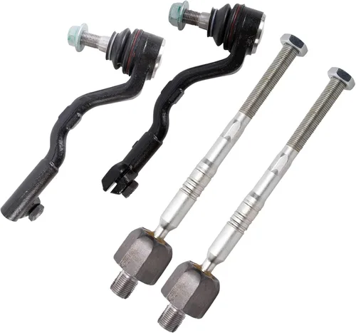 Vista 168 de TRQ Juego de varillas de acoplamiento delanteras interiores y exteriores, 4 piezas, compatible con Kia Soul 2014-2019 15-19 Soul EV