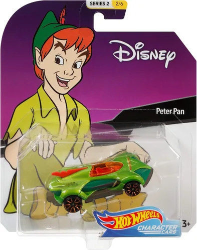 Vista 4 de Hot Wheels Disney Peter Pan Carácter Diecast Car