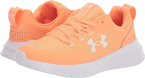 Vista 8 de Under Armour Tenis esenciales para mujer, Onyx White Onyx White Metallic Gold Luster 102