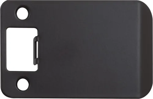 Vista 30 de Placa de impacto de esquina redonda con reborde extendido, 2-1/4" x 1-1/2", (2" de longitud total), latón antiguo de Stone Harbor Hardware
