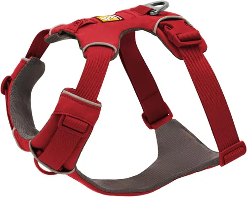 Vista 16 de Ruffwear, Front Range - Arnés reflectante para perro, suave y acolchado, de uso diario, con doble clip para correa, ajustable, ligero, para caminar