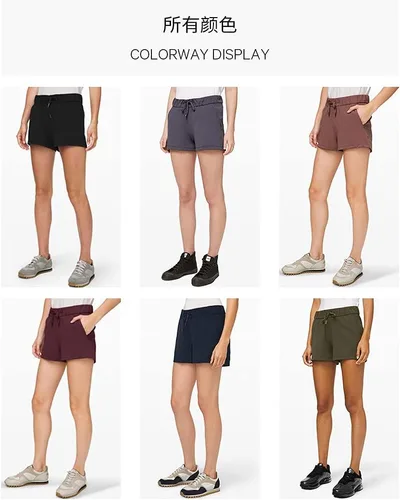 Vista 6 de Pantalones cortos para mujer, pantalones cortos para verano, casuales, atléticos, correr, senderismo, entrenamiento, gimnasio, pantalones cortos