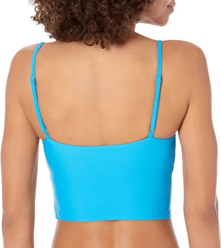Vista 2 de Body Glove Traje de baño estándar Norah Solid Crop Bikini Top para mujer