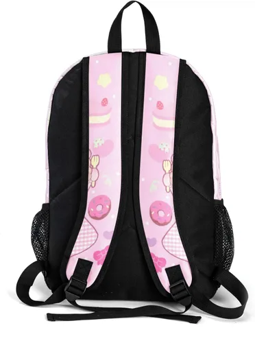 Vista 5 de Mochila con nombre personalizado para niños y adultos Blanco 1181 x 551 1772 inch Mochilas Daypack