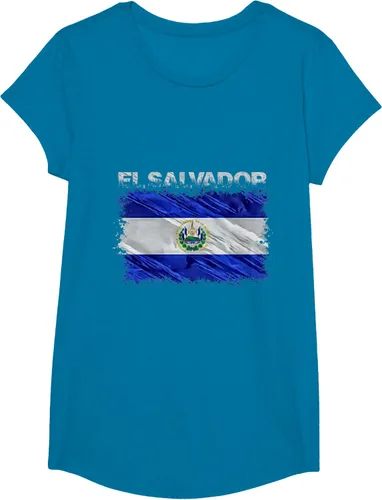 Vista 42 de Camiseta El Salvador, Negro