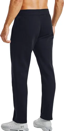 Vista 2 de Under Armour Pantalones deportivos Rival de mezcla de algodón para hombre color negro 1359030