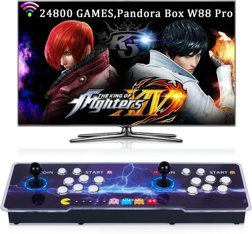 Vista 11 de RegiisJoy 32000 en 1 Pandoras Box 78S Retro Arcade Game Console, 4 Jugadores 3D Magical Modified Game, Search Save Delete Cheat Function, Lista