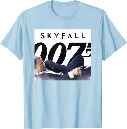 Vista 69 de Official James Bond 007 Camiseta Skyfall, Negro
