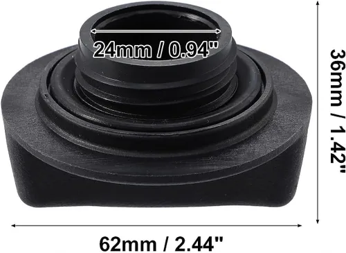 Vista 5 de Tapa del tanque de combustible del motor, tapa de llenado de aceite de gas, tapa de llenado de aceite de motor, reemplazo 15255-1P010 15255-1P110