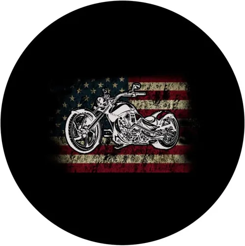Vista 3 de American Motorcycle US Bandera Biker para hombre PopSockets Grip – PopSockets Grip y soporte para teléfonos y tabletas