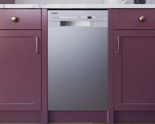 Vista 2 de EdgeStar BIDW1802WH Lavavajillas empotradas de 18 pulgadas de ancho con 8 posiciones Blanco