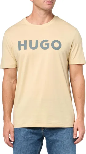 Vista 68 de Hugo Men's Print Logo Short Sleeve T-Shirt Blanco