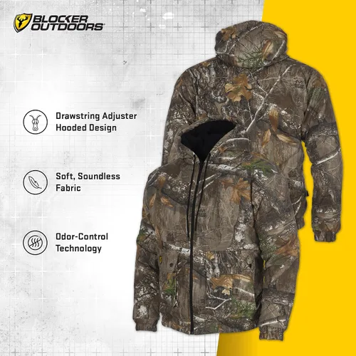 Vista 4 de Chaqueta aislante Scent Blocker Shield Series Commander, ropa de caza para hombre