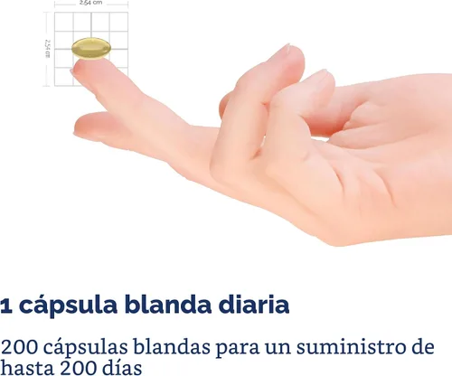 Vista 5 de Suplemento dietario Puritan's Pride con vitamina D3 5000, 200 cápsulas