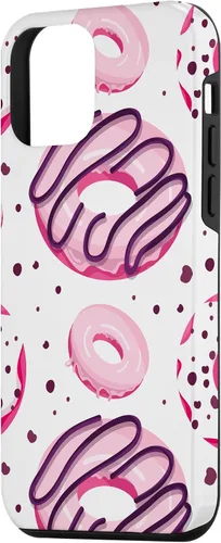 Vista 2 de Funda con diseño de caramelo para iPhone 12 mini rosada