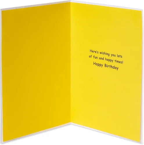 Vista 2 de Papyrus Tarjeta de cumpleaños para niños (Happy Times)