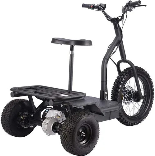 Vista 3 de MotoTec Triciclo eléctrico 48v 1200w